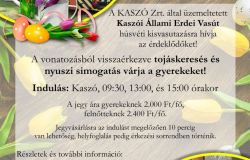 Húsvéti kisvasutazás